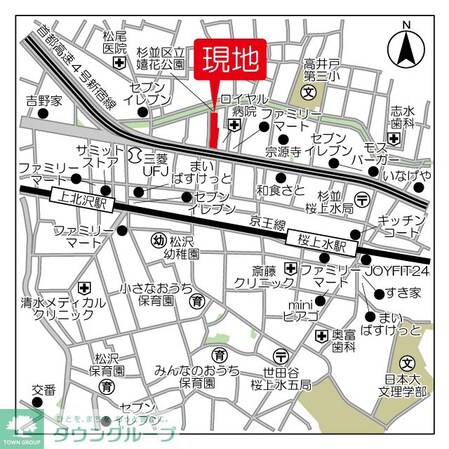 コンフォリア桜上水の物件内観写真